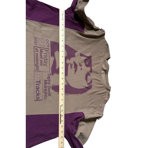 Taylor Swift Midnights Colorblocked Long Sleeve Top 3X Midnights Merch - Picture 5 of 10